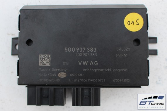 VW POLO STEROWNIK HAKA 5Q0907383B MODUŁ HAKA HAK  sterownik 5Q0907383 5Q0907383B holowniczy moduł 6R 6C 5Q0907383E 5Q0907383J