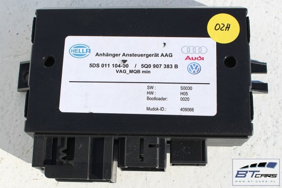 VW POLO STEROWNIK HAKA 5Q0907383B MODUŁ HAKA HAK  sterownik 5Q0907383 5Q0907383B holowniczy moduł 6R 6C 5Q0907383E 5Q0907383J