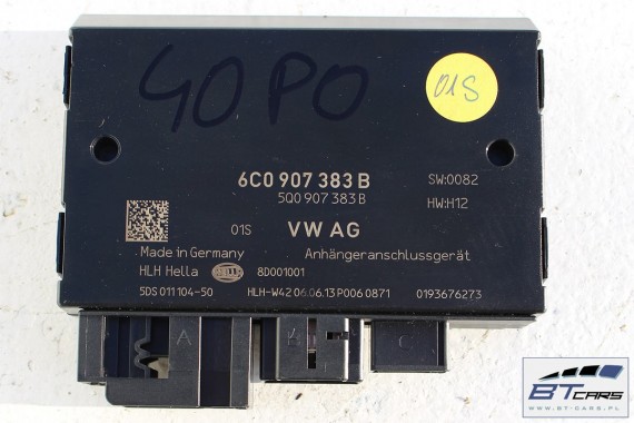 VW POLO STEROWNIK HAKA 5Q0907383B MODUŁ HAKA HAK  sterownik 5Q0907383 5Q0907383B holowniczy moduł 6R 6C 5Q0907383E 5Q0907383J