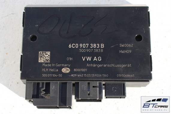 VW POLO STEROWNIK HAKA 5Q0907383B MODUŁ HAKA HAK  sterownik 5Q0907383 5Q0907383B holowniczy moduł 6R 6C 5Q0907383E 5Q0907383J
