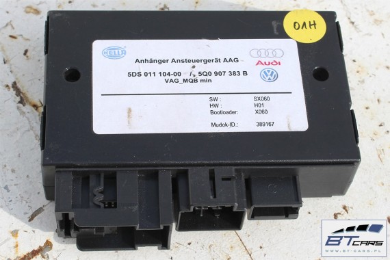VW POLO STEROWNIK HAKA 5Q0907383B MODUŁ HAKA HAK  sterownik 5Q0907383 5Q0907383B holowniczy moduł 6R 6C 5Q0907383E 5Q0907383J