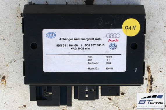 VW POLO STEROWNIK HAKA 5Q0907383B MODUŁ HAKA HAK  sterownik 5Q0907383 5Q0907383B holowniczy moduł 6R 6C 5Q0907383E 5Q0907383J
