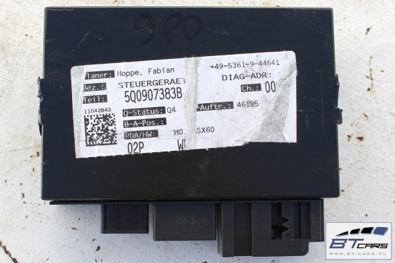 VW POLO STEROWNIK HAKA 5Q0907383B MODUŁ HAKA HAK  sterownik 5Q0907383 5Q0907383B holowniczy moduł 6R 6C 5Q0907383E 5Q0907383J