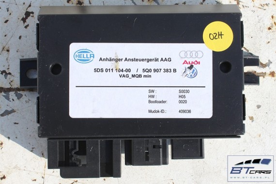 VW POLO STEROWNIK HAKA 5Q0907383B MODUŁ HAKA HAK  sterownik 5Q0907383 5Q0907383B holowniczy moduł 6R 6C 5Q0907383E 5Q0907383J