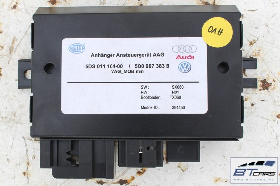 VW POLO STEROWNIK HAKA 5Q0907383B MODUŁ HAKA HAK  sterownik 5Q0907383 5Q0907383B holowniczy moduł 6R 6C 5Q0907383E 5Q0907383J