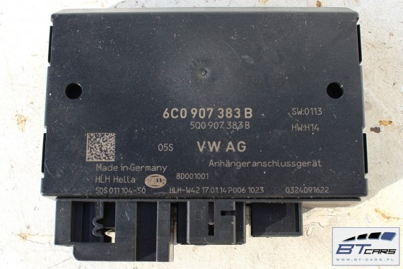 VW POLO STEROWNIK HAKA 5Q0907383B MODUŁ HAKA HAK  sterownik 5Q0907383 5Q0907383B holowniczy moduł 6R 6C 5Q0907383E 5Q0907383J