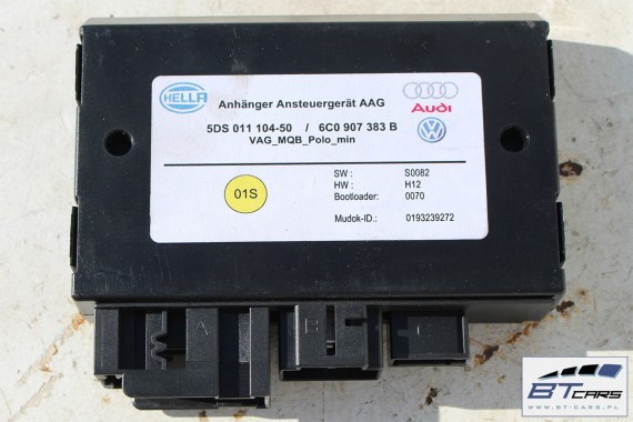 VW POLO STEROWNIK HAKA 5Q0907383B MODUŁ HAKA HAK  sterownik 5Q0907383 5Q0907383B holowniczy moduł 6R 6C 5Q0907383E 5Q0907383J