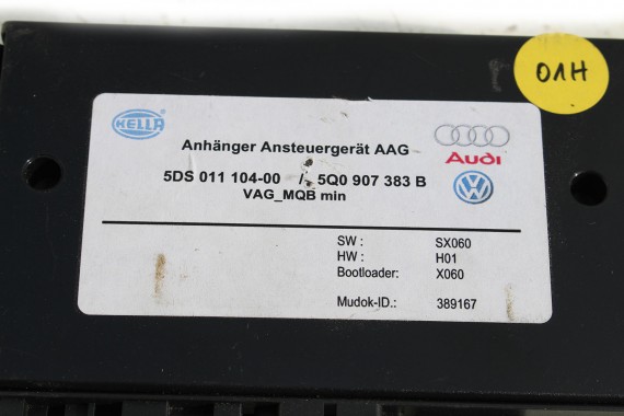 VW POLO STEROWNIK HAKA 5Q0907383B MODUŁ HAKA HAK  sterownik 5Q0907383 5Q0907383B holowniczy moduł 6R 6C 5Q0907383E 5Q0907383J
