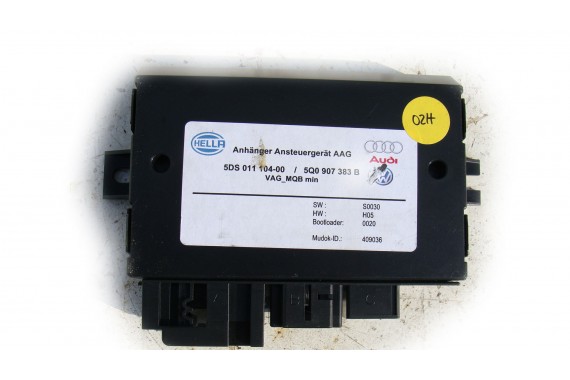 VW POLO STEROWNIK HAKA 5Q0907383B MODUŁ HAKA HAK  sterownik 5Q0907383 5Q0907383B holowniczy moduł 6R 6C 5Q0907383E 5Q0907383J