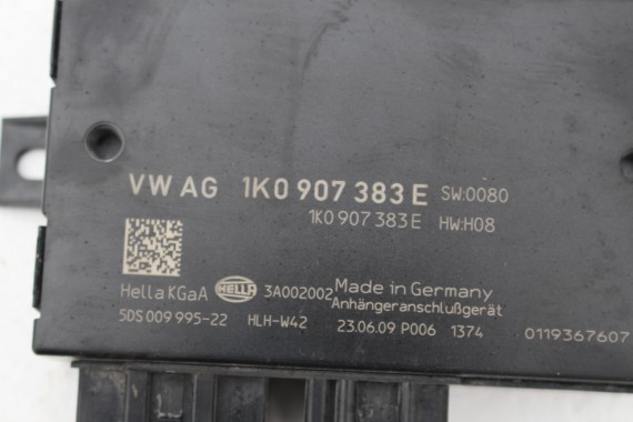 AUDI VW SEAT SKODA MODUŁ STEROWNIK HAKA 1K0907383E 1K0907383F 1K0 907 383 1K0907383E 1K0907383 1K0907383A 1K0907383B 1K0907383C