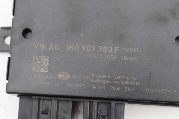 VW AUDI SEAT SKODA MODUŁ STEROWNIK HAKA 1K0907383F 8P0907383 1K0907383E 1K0907383 1K0907383A 1K0907383B 1K0907383D 8P0907383