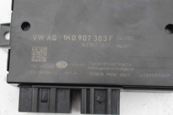 VW AUDI SEAT SKODA MODUŁ STEROWNIK HAKA 1K0907383F 8P0907383 1K0907383E 1K0907383 1K0907383A 1K0907383B 1K0907383D 8P0907383