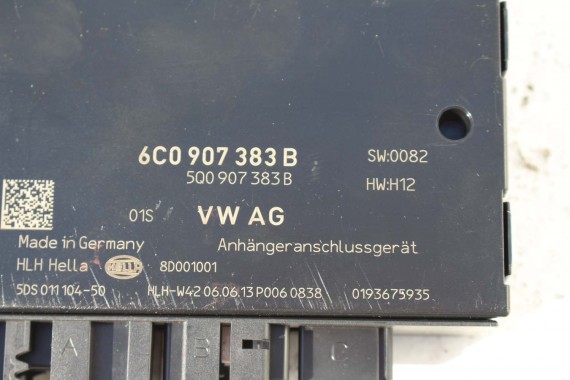 VW POLO STEROWNIK HAKA 6C0907383B MODUŁ HAK sterownik 6C0907383B 6C0907383E holowniczy moduł 6C 6C0907383F 6C0907383G 6C0907383B