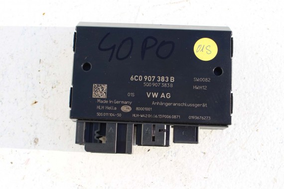 VW POLO STEROWNIK HAKA 6C0907383B MODUŁ HAK sterownik 6C0907383B 6C0907383E holowniczy moduł 6C 6C0907383F 6C0907383G 6C0907383B
