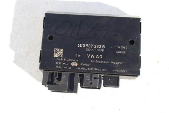 VW POLO STEROWNIK HAKA 6C0907383B MODUŁ HAK sterownik 6C0907383B 6C0907383E holowniczy moduł 6C 6C0907383F 6C0907383G 6C0907383B