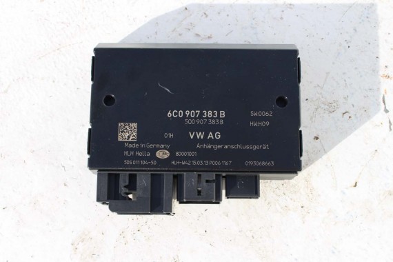 VW POLO STEROWNIK HAKA 6C0907383B MODUŁ HAK sterownik 6C0907383B 6C0907383E holowniczy moduł 6C 6C0907383F 6C0907383G 6C0907383B
