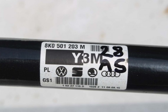 AUDI A4 A5 PÓŁOŚ TYLNA TYŁ 8K0501203M 8K0 501 203 M 8K B8 8T 4*4 8K0501203M 8K0501203M 8K0501203M 8K0501203M 8K0501203 8K0501203