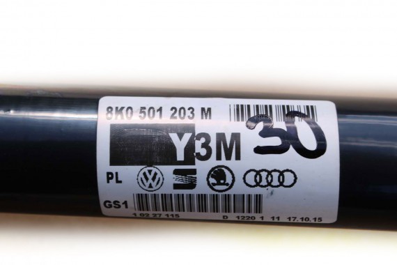 AUDI A4 A5 PÓŁOŚ TYLNA TYŁ 8K0501203M 8K0 501 203 M 8K B8 8T 4*4 8K0501203M 8K0501203M 8K0501203M 8K0501203M 8K0501203 8K0501203