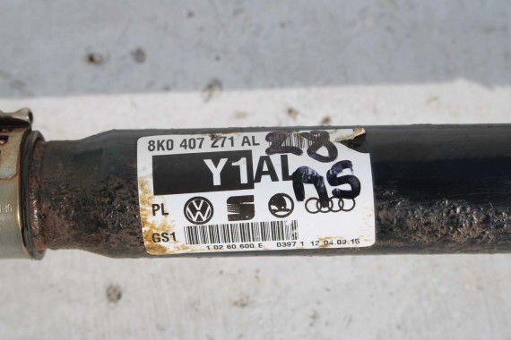 AUDI A4 A5 PÓŁOŚ PRZÓD 8K0407271AL 8K0 407 271 AL PRZEDNIA 8K B8 8T 8F 8K0407271AL 8K0407271AL 8K0407271AF 8K0407271AL 8K0407271