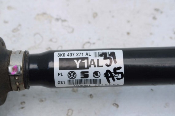 AUDI A4 A5 PÓŁOŚ PRZÓD 8K0407271AL 8K0 407 271 AL PRZEDNIA 8K B8 8T 8F 8K0407271AL 8K0407271AL 8K0407271AF 8K0407271AL 8K0407271