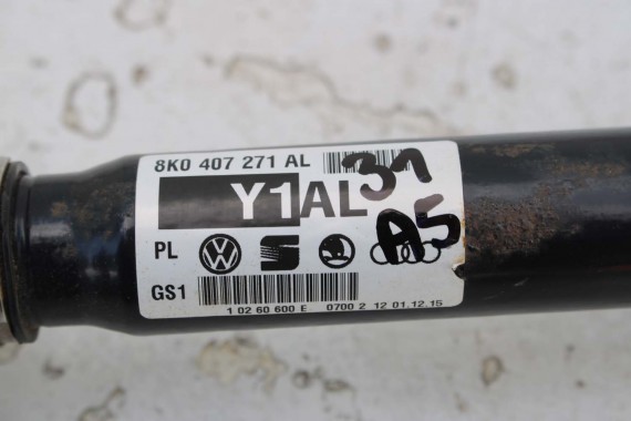 AUDI A4 A5 PÓŁOŚ PRZÓD 8K0407271AL 8K0 407 271 AL PRZEDNIA 8K B8 8T 8F 8K0407271AL 8K0407271AL 8K0407271AF 8K0407271AL 8K0407271