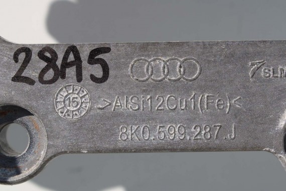 AUDI A4 A5 A6 A7 A8 Q5 ŁAPA WSPORNIK MOSTU 8K0599287J 8K0599287G 8K0 599 287 J 8K0599287G ŁAPY ZAWIESZENIA 8K0599287G 8K0599287J