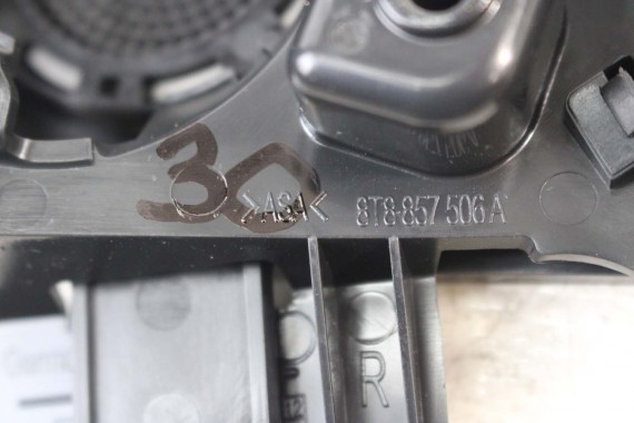 AUDI A5 ZAŚLEPKI GŁOŚNIKÓW BANG OLUFSEN 8T0857223A 8T0857227A 8T8857505A 8T8857506A zaślepka kratka 8T0857223 8T8 857 505 A
