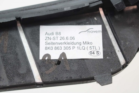 AUDI A5 SPORTBACK LISTWY OZDOBNE LISTWA DEKOR WYKOŃCZENIE TAPICERKA 8K0863305P 8K0867419J 8K0867420J 8K0867410J 8T1857186AE 1LQ