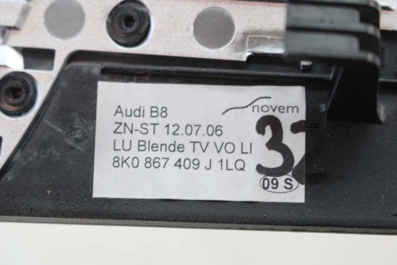 AUDI A5 SPORTBACK LISTWY OZDOBNE LISTWA DEKOR WYKOŃCZENIE TAPICERKA 8K0863305P 8K0867419J 8K0867420J 8K0867410J 8T1857186AE 1LQ