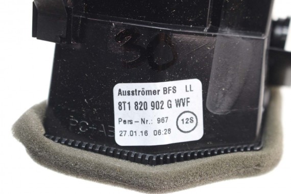 AUDI A5 WLOT KTRATKA POWIETRZA KONSOLI 8T1820902G 8T1820951E 8T1820901H wloty kratki 8T1820901H 8T1820951E 8K 8T 8F 8T1820902F