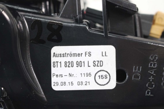 AUDI A5 WLOT KTRATKA POWIETRZA KONSOLI 8T1820902G 8T1820951E 8T1820901H wloty kratki 8T1820901H 8T1820951E 8K 8T 8F 8T1820902F