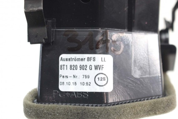 AUDI A5 WLOT KTRATKA POWIETRZA KONSOLI 8T1820902G 8T1820951E 8T1820901H wloty kratki 8T1820901H 8T1820951E 8K 8T 8F 8T1820902F
