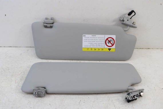 AUDI A5 BLENDY 8U0857551C 8U0857552C SŁONECZNE słonecznik daszek osłona FT9 srebrny 8U0 857 551 552 A4 8K B8 Q5 8R Q3 8U1857551D
