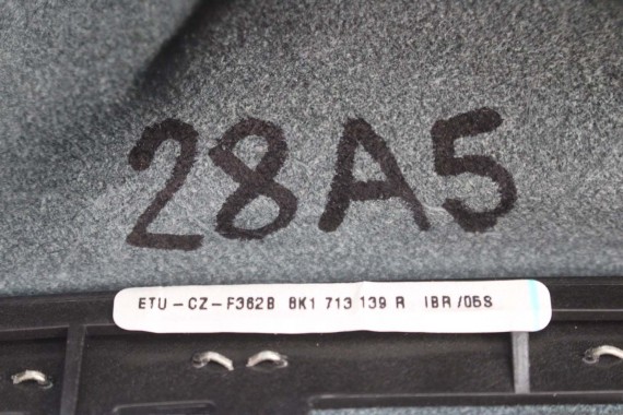 AUDI A4 A5 Q5 FL LIFT GAŁKA ZMIANY BIEGÓW 8K1713139R 8K1 713 139 R 8K B8 8T 8R kolor IBR - czarny mieszek 8K1713139R 8K1713139
