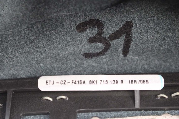 AUDI A4 A5 Q5 FL LIFT GAŁKA ZMIANY BIEGÓW 8K1713139R 8K1 713 139 R 8K B8 8T IBR czarny mieszek 8K1713139R 8K1713139R 8K1713139