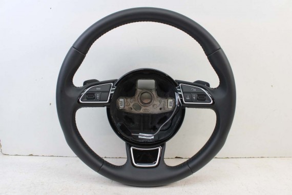 AUDI A4 A5 Q5 KIEROWNICA 8K0419091BN MULTI SKÓRA CZARNA 8K0419091 8K0 419 091 BN 8K 8R 8T FL LIFT 8K0419091DS INU 8K0419091BN