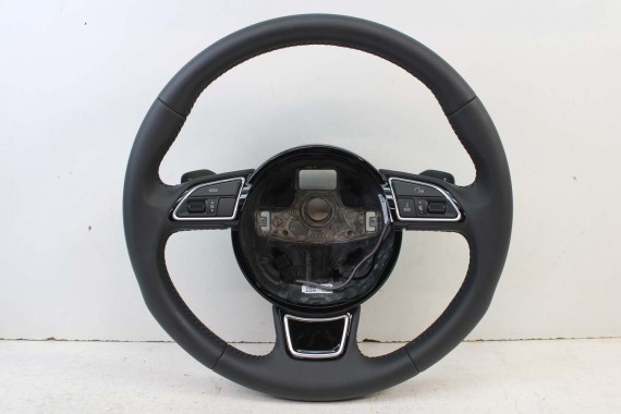 AUDI A4 A5 Q5 KIEROWNICA 8K0419091BN MULTI SKÓRA CZARNA 8K0419091 8K0 419 091 BN 8K 8R 8T FL LIFT 8K0419091DS INU 8K0419091BN