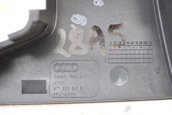 copy of AUDI A5 OBUDOWA KIEROWNICY 8K0953512 8K0953515 8T0858345A OSŁONA KOLUMNY 8T LIFT 6PS - czarny (soul)