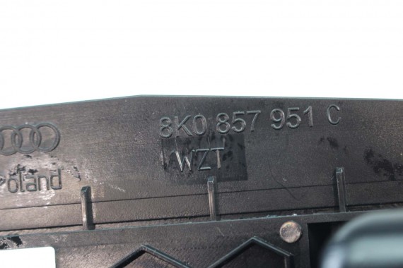 AUDI A4 A5 Q5 SQ5 FL POPIELNICZKA 8K0857951C 8K0 857 951 C schowek zapalniczka przednia przód tunelu 8K0857951 WZT V10 8K0857951