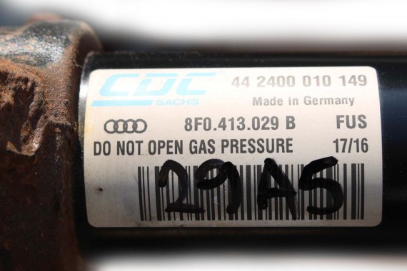 AUDI A5 8T AMORTYZATOR 8F0413029B 8F0413030B TELESKOP PRZÓD amory mcpherson przedni 2 szt amor 8F0513021A 8F0513025A  8F0513022A