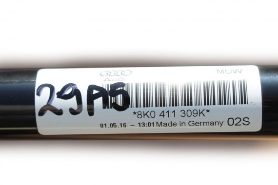 AUDI A4 A5 DRĄŻEK STABILIZATORA 8K0411309K 8K0 411 309 K DRĄŻEK PRZÓD PRZEDNI STABILIZATOR 8K B8 8T 8K0411309K 8K0411309P
