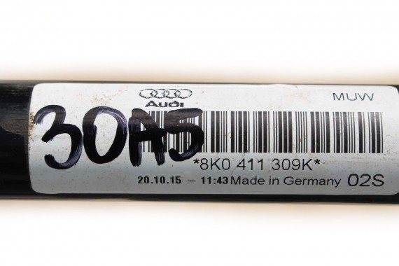 AUDI A4 A5 DRĄŻEK STABILIZATORA 8K0411309K 8K0 411 309 K DRĄŻEK PRZÓD PRZEDNI STABILIZATOR 8K B8 8T 8K0411309K 8K0411309P