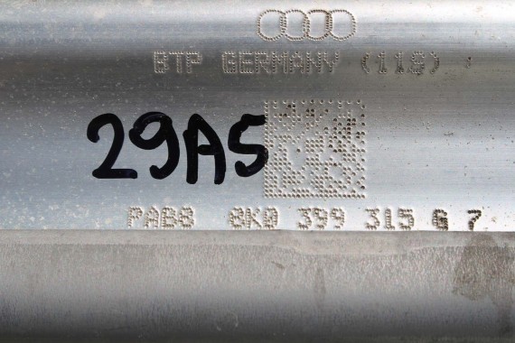 AUDI A4 8K A5 SANKI TRAWERSA 8K0399315G PRZÓD BELKA ZAWIESZENIA przednia przednie podpora 8K0 399 315 G B8 8K0399315G 8K0399315