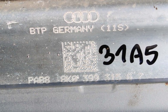 AUDI A4 8K A5 SANKI TRAWERSA 8K0399315G PRZÓD BELKA ZAWIESZENIA przednia przednie podpora 8K0 399 315 G B8 8K0399315G 8K0399315