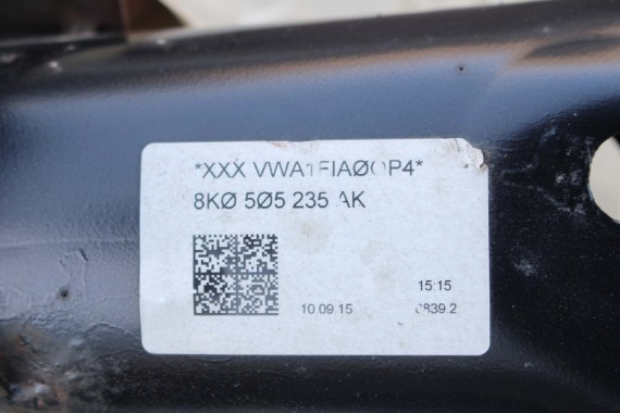 AUDI A4 A5 BELKA ZAWIESZENIA TYLNA TYŁ 8K0505235AN 8K0505235AB 8K0505235AQ SANKI 8K B8 8T 8K0 505 235 AN 8K0505235AD 8K0505235L