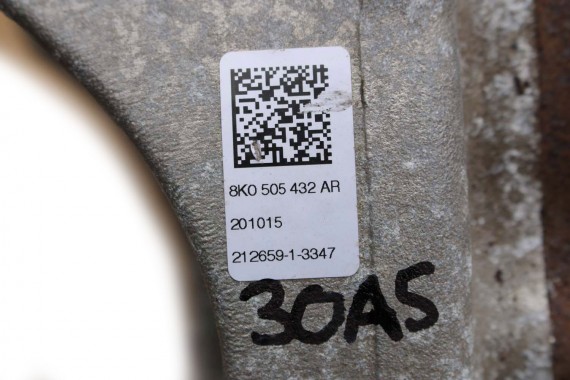 AUDI A4 A5 ZWROTNICA TYŁ 8K0505431AR 8K0505432AR ZAWIESZENIA tył tylna 8K0407613B 8K B8 8T Q5 A6 4G C7 8K0505431AH 8K0505432AH