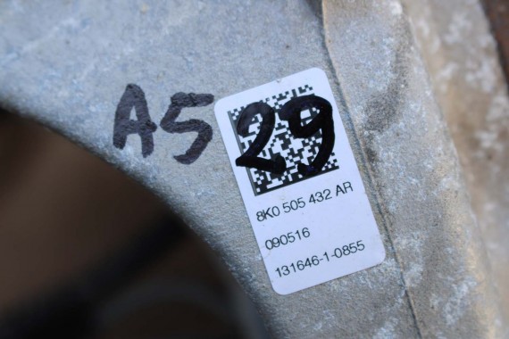 AUDI A4 A5 ZWROTNICA TYŁ 8K0505431AR 8K0505432AR ZAWIESZENIA tył tylna 8K0407613B 8K B8 8T Q5 A6 4G C7 8K0505431AH 8K0505432AH