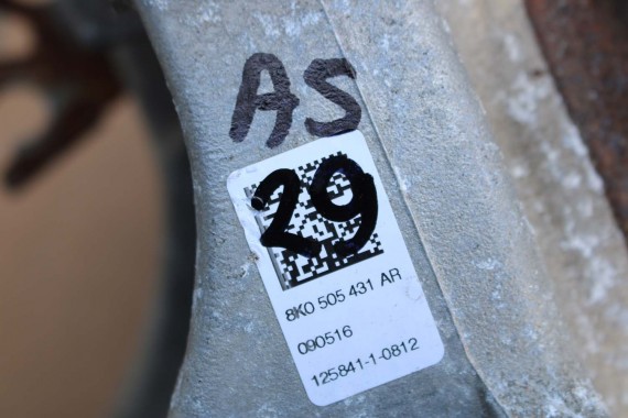 AUDI A4 A5 ZWROTNICA TYŁ 8K0505431AR 8K0505432AR ZAWIESZENIA tył tylna 8K0407613B 8K B8 8T Q5 A6 4G C7 8K0505431AH 8K0505432AH