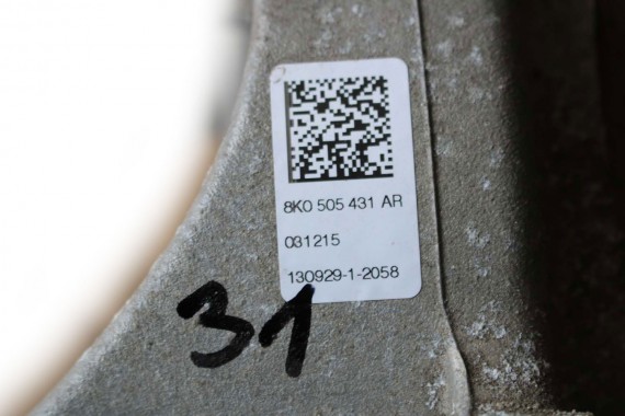 AUDI A4 A5 ZWROTNICA TYŁ 8K0505431AR 8K0505432AR ZAWIESZENIA tył tylna 8K0407613B 8K B8 8T Q5 A6 4G C7 8K0505431AH 8K0505432AH