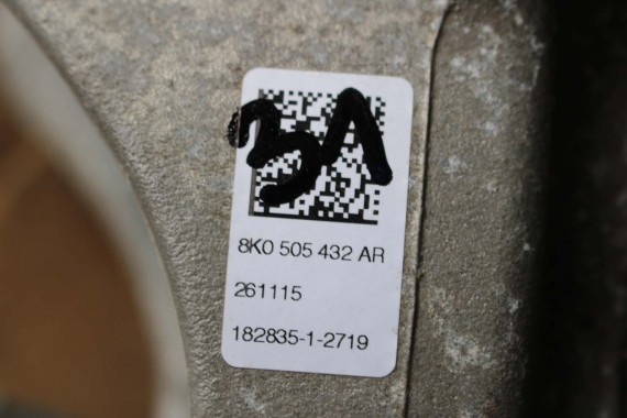 AUDI A4 A5 ZWROTNICA TYŁ 8K0505431AR 8K0505432AR ZAWIESZENIA tył tylna 8K0407613B 8K B8 8T Q5 A6 4G C7 8K0505431AH 8K0505432AH